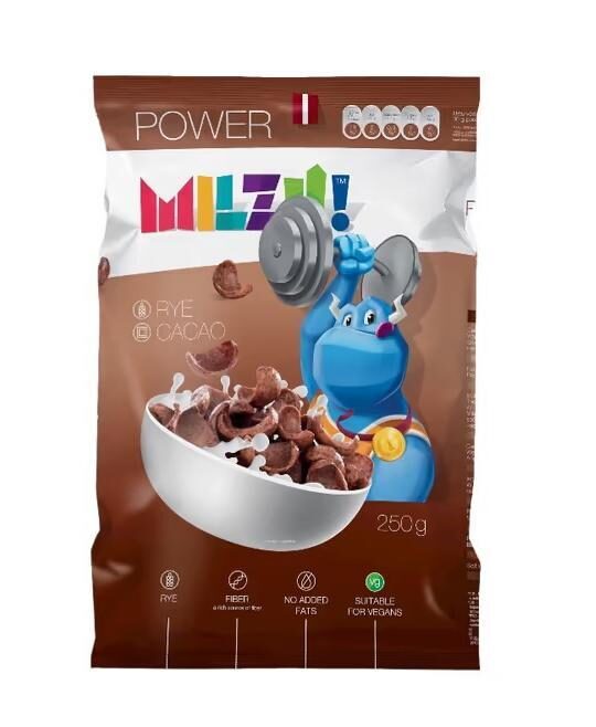 Pārslas MILZU! ar kakao "Veiklums", 250g